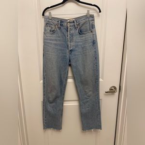 Agolde Straight Leg Jeans